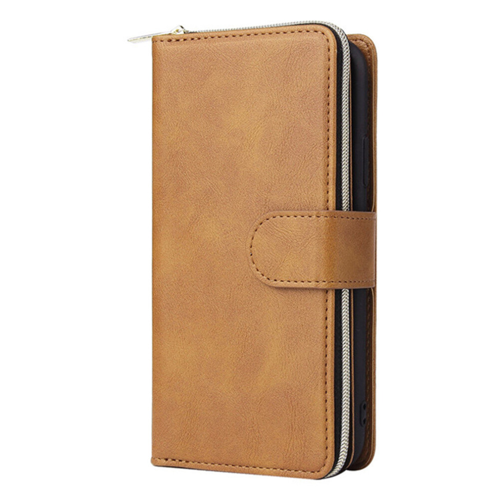 Zipper Purse Pu Leather Case For Iphone X Wallet Multi Card Cover Coque Etui Funda 774048563116