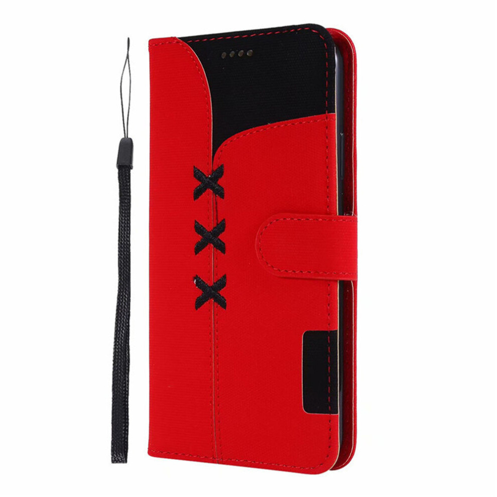 Wallet Pu Leather Phone Case For Samsung Galaxy S10 Embroidered Mobile Phone Holster 774048570695