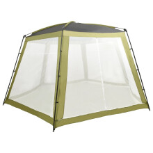 vidaXL Pool Tent Fabric 590x520x250 cm Green Pool Spa Sun Shelter Party Pent