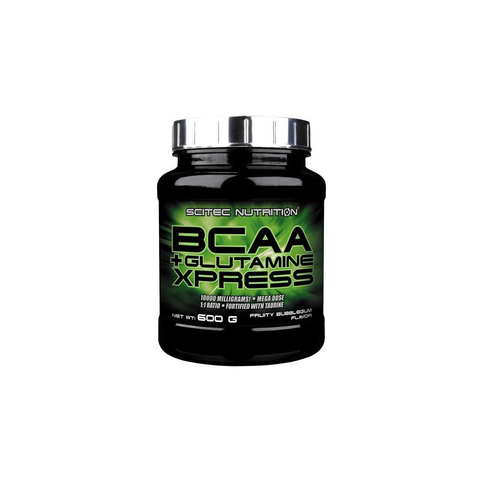 Scitec Bcaa + Glutamine Xpress, Lime - 600 Grams Size 9