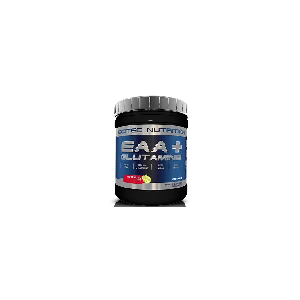 Scitec Eaa + Glutamine, Cherry Lime - 300 Grams