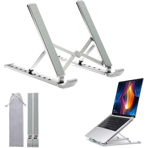 Laptop Stand, 9 Height Adjustment Portable Laptop Computer Cooling ...