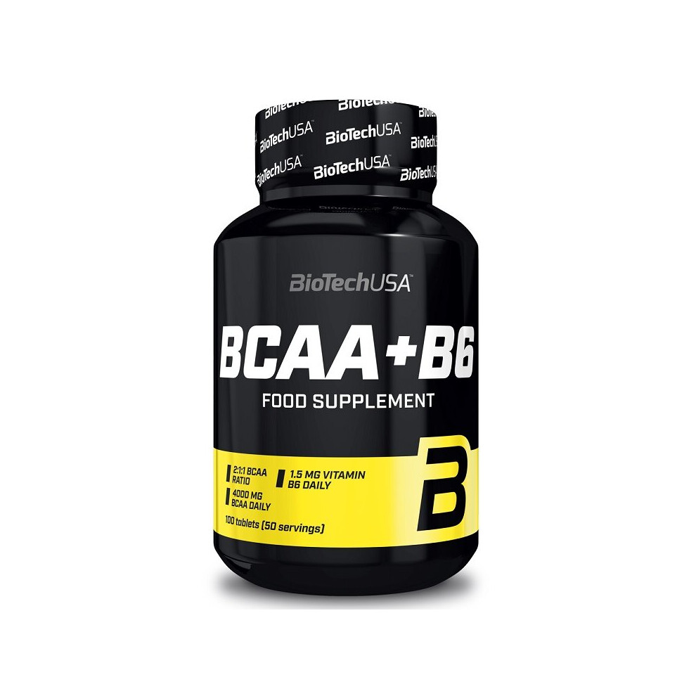 Biotechusa Bcaa + B6 - 100 Tablets - Image 5