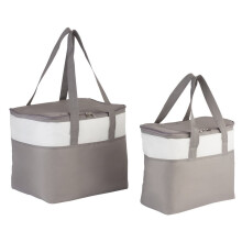 Home Pack of 2 Grey Insulated Cooler Bags - 8L & 22L (9362282) - Refurbished