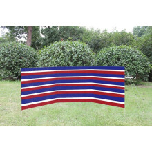 3 Section Windbreak - 3.75m x 1m - Multicoloured - Refurbished