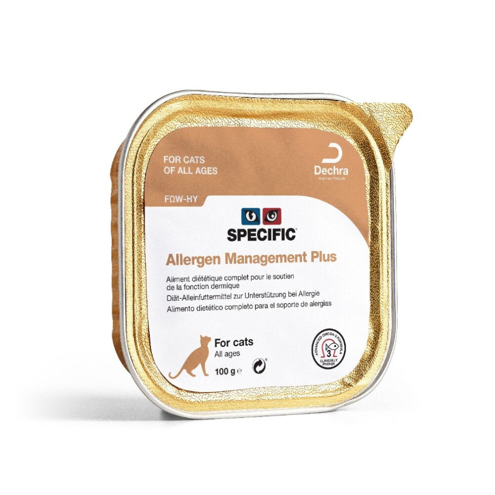 Dechra (4 X 7 X 100G) Specific Fow-Hy Cat Allergy Management+