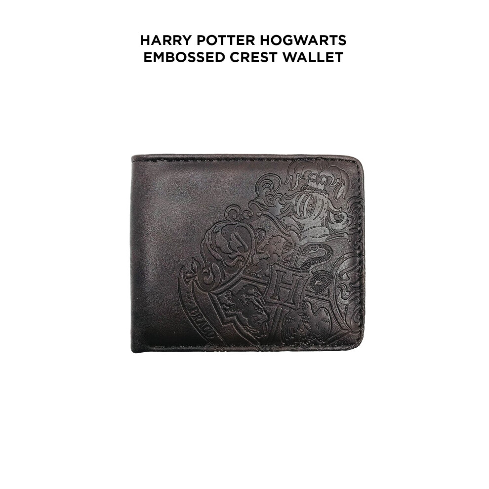 Harry Potter Hogwarts Embossed Crest Wallet