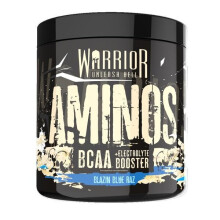 Aminos BCAA, Blazin Blue Raz - 360 grams