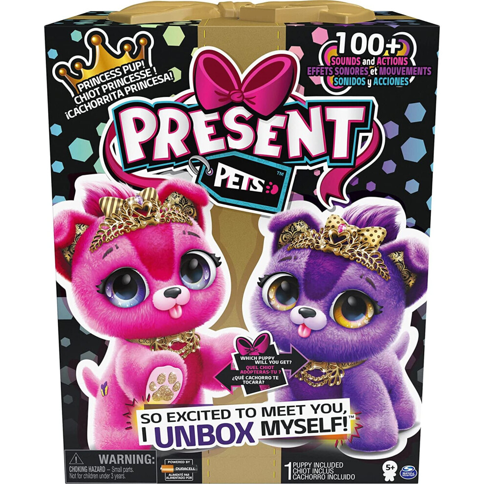 Present Pets Sparkle Princess Plush 