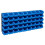 VidaXL vidaXL Storage Bin Kit with Wall Panels 48 Piece Blue and Black Tool Boxes 1