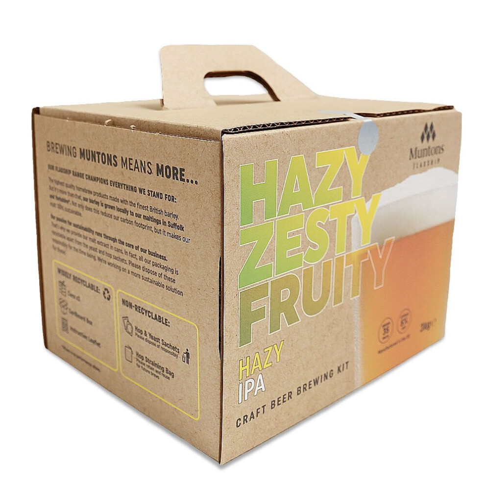 (New England Hazy IPA) Muntons Flagship 35 Pint Beer Kits - Homebrew