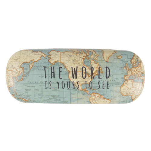 Sass & Belle Vintage Map Glasses Case