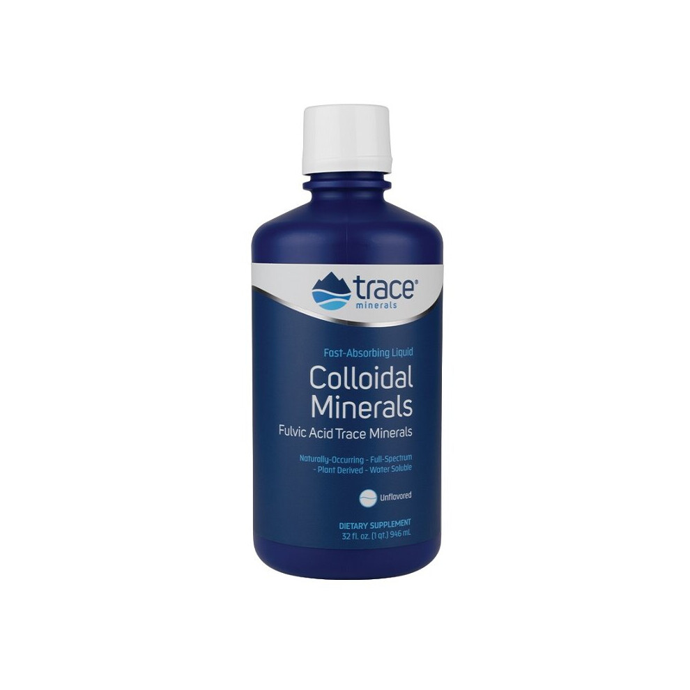 Trace Minerals Colloidal Minerals, Unflavored - 946 Ml.