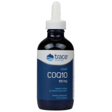 Trace Minerals Æ, Kapalná CoQ10, Tangerína, 4 fl oz (118 ml)