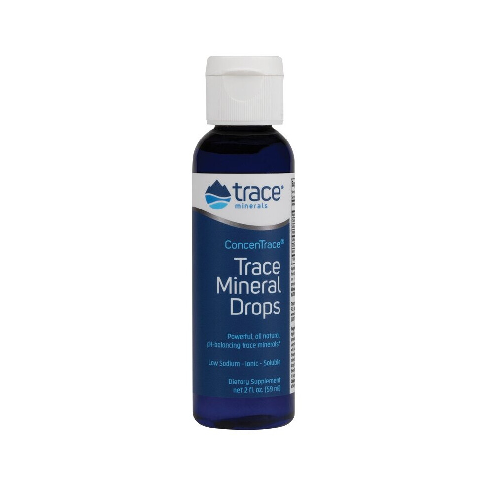 Trace Minerals Concentrace Trace Mineral Drops - 59 Ml.