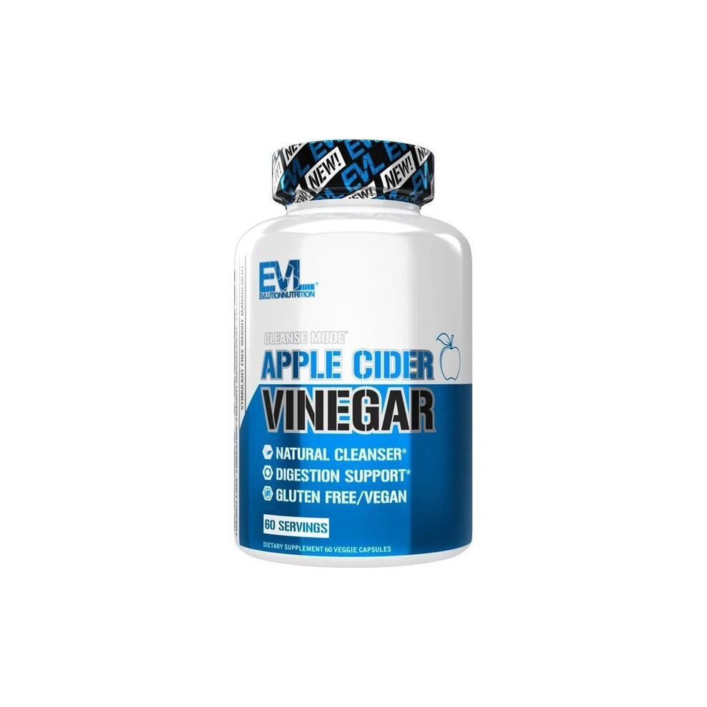 Evlution Nutrition Apple Cider Vinegar - 60 Vcaps