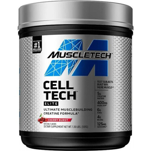 Muscletech Cell-Tech Elite, Cherry Burst - 591 grams