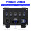 5-Gang 24V/12V Inline Fuse Box LED Switch Panel Dual USB 4