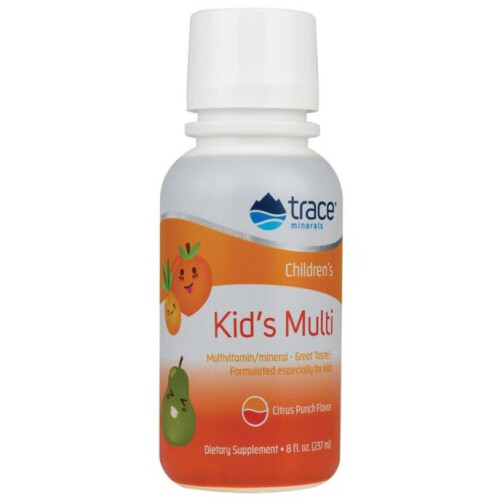 Trace Minerals Æ, Kinder Multi, Tropischer Punsch, 8 fl oz (237 ml)