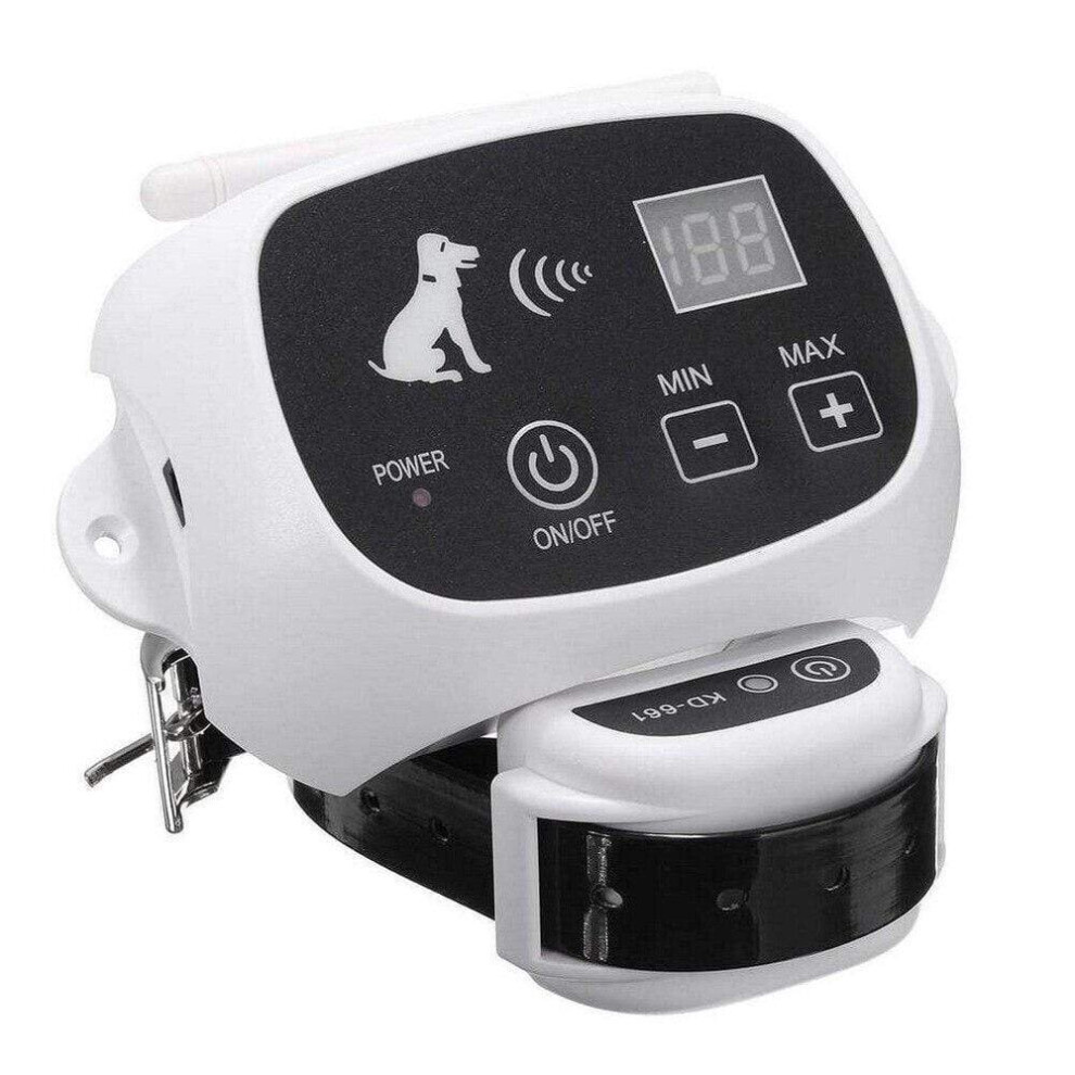 (For 1 Dog) Invisible Electric Wireless Dog Fence with Multiple Collar