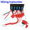 5-Gang 24V/12V Inline Fuse Box LED Switch Panel Dual USB 8