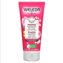 Weleda, Pamper, Creamy Body Wash, Rose, Jasmine, Ylang Ylang Extracts
