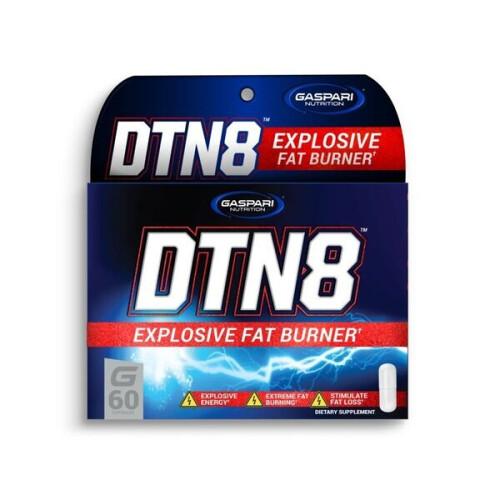 Gaspari Nutrition, DTN8, Explosive Fat Burner, 60 Capsules