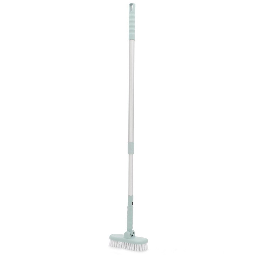 Long Handle Floor Scrub Bristles Brush Tile Deck Cleaning Tool