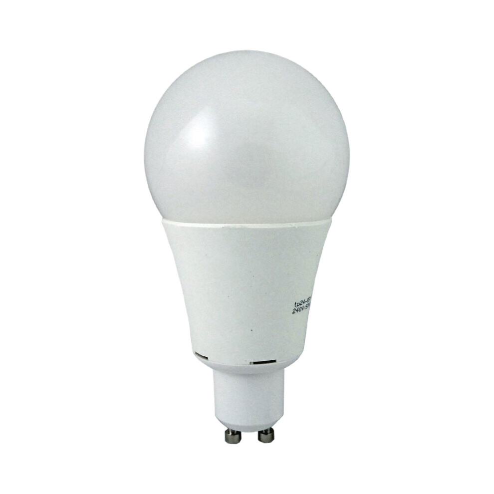 TP24 GU10 Frosted LED GLS Warm Warm Equivalent to 45watt Light Bulb