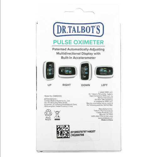 Dr. Talbot's, Pulse Oximeter, 4 Count 2