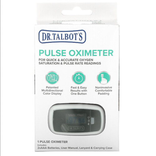 Dr. Talbot's, Pulse Oximeter, 4 Count 1