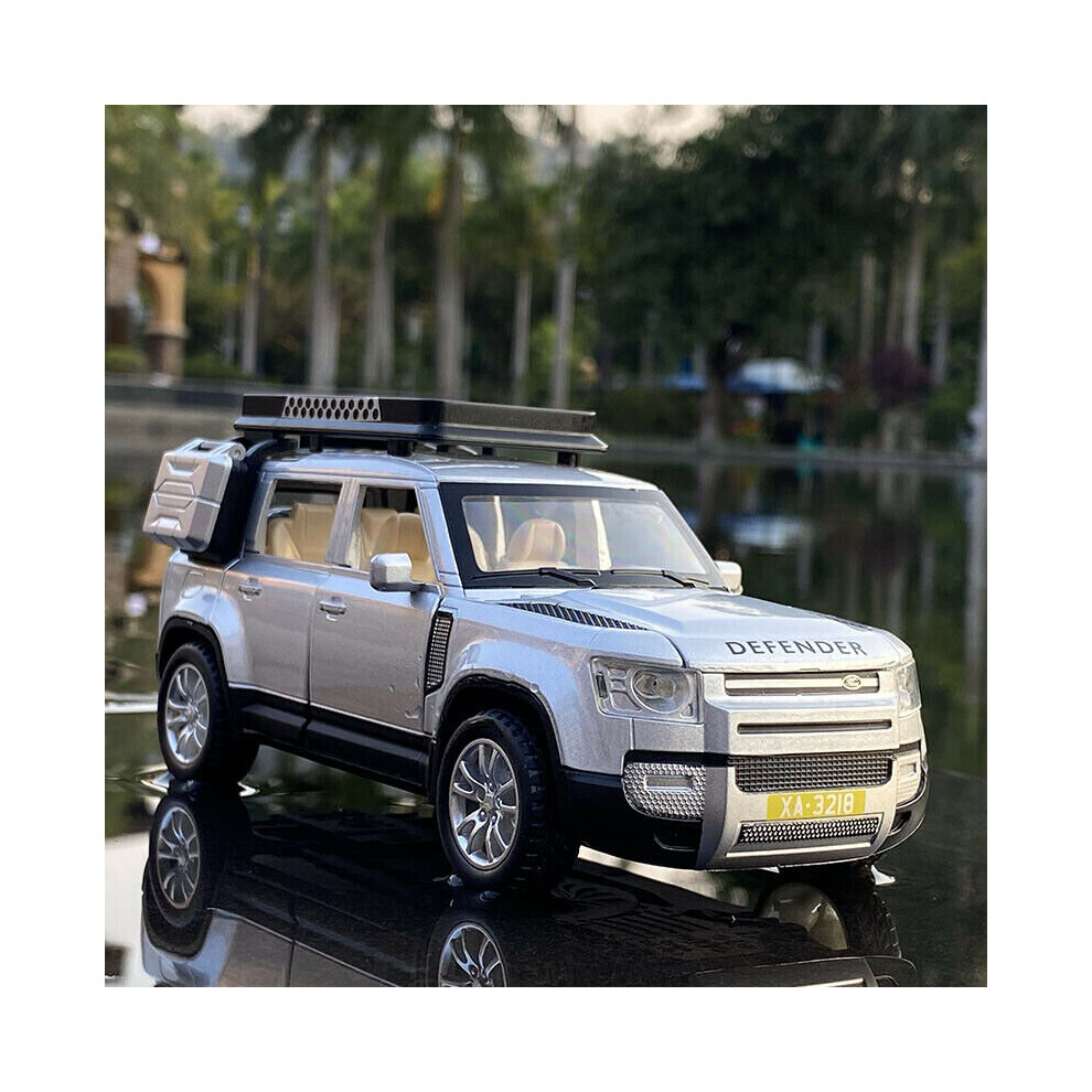 Sky 1:32 Land Rover Defender Suv Alloy Car Model Gift For Kids