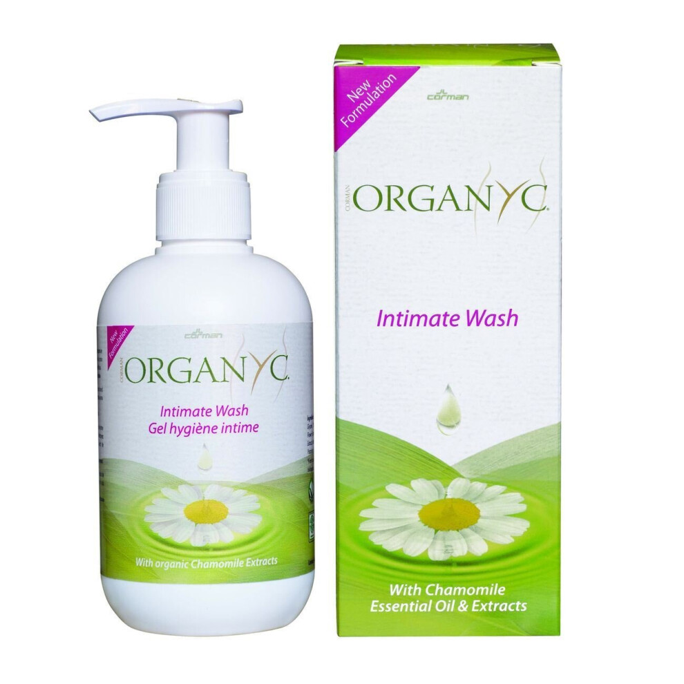 Organyc Intimate Wash 250ml