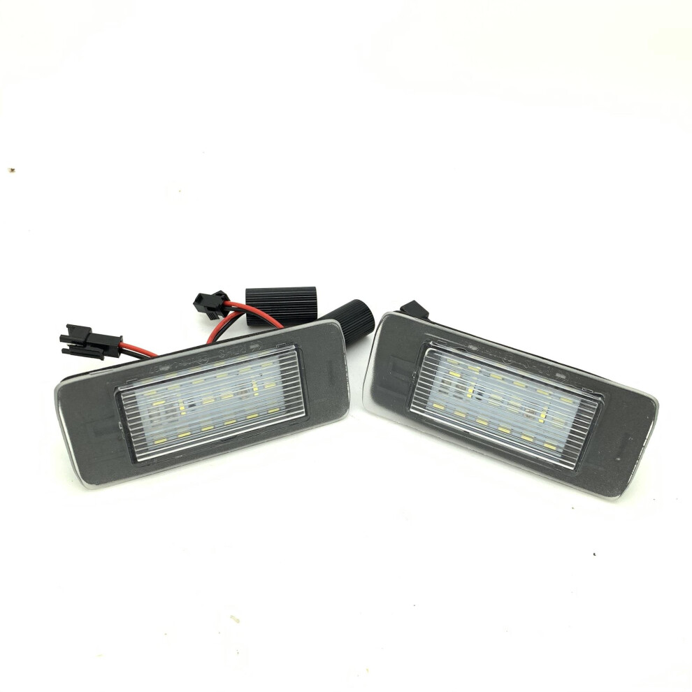 LED Number License plate units white for Vauxhall Astra J Sports Tourer