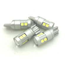 (White, 4) 9W 12/24v LED Canbus Error Free 501 W5W 504 Sidelight Parking Bulbs