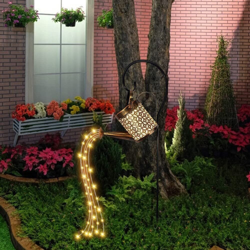 (With Stand) Waterproof Solar Garden Watering Can