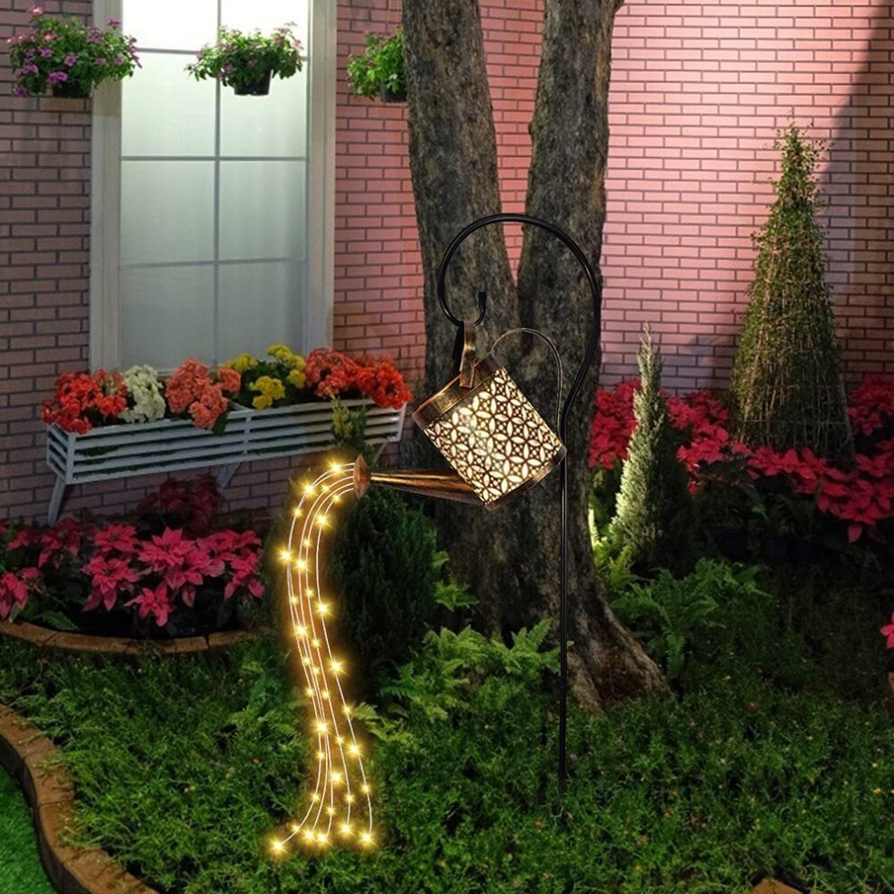 (With Stand) Waterproof Solar Garden Watering Can