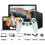 ALLBIZ High Sensitivity Wireless Game Controller for PS4 / PC with Dual Vibrate and Audio Function, LED Indicator - Burst Texture 6