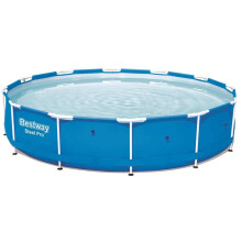 12ft Steel PRO Frame Swimming Pool Extra Large 366cm x 76cm, Best