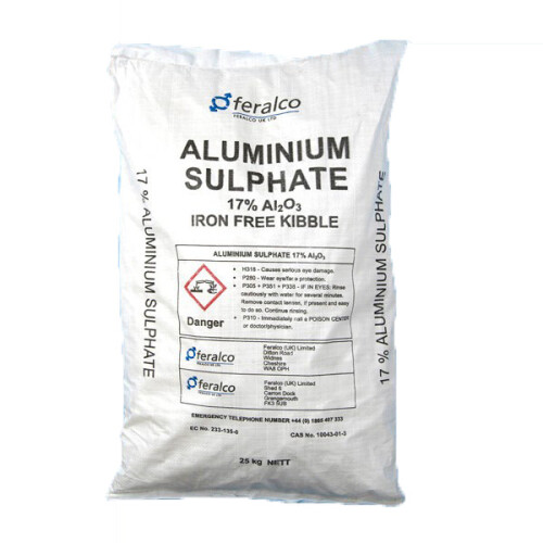 Kibbled Aluminium Sulphate ~ 25 Kg