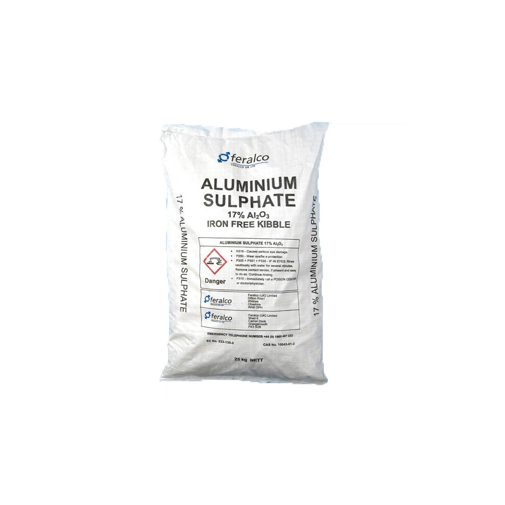 Kibbled Aluminium Sulphate ~ 25 Kg