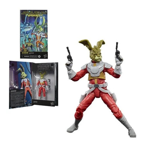 Hasbro Hasbro Star Wars Black SER 50TH ANN 6IN Jaxxon Action Figure