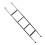 Campervan Bunk Ladder 1690MM (Interal Bed Aluminium Motorhome Caravan) 1