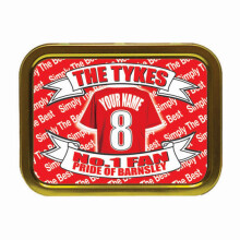 Personalised Burnley Football Shirt Tobacco Tin Gift & Smoking Products