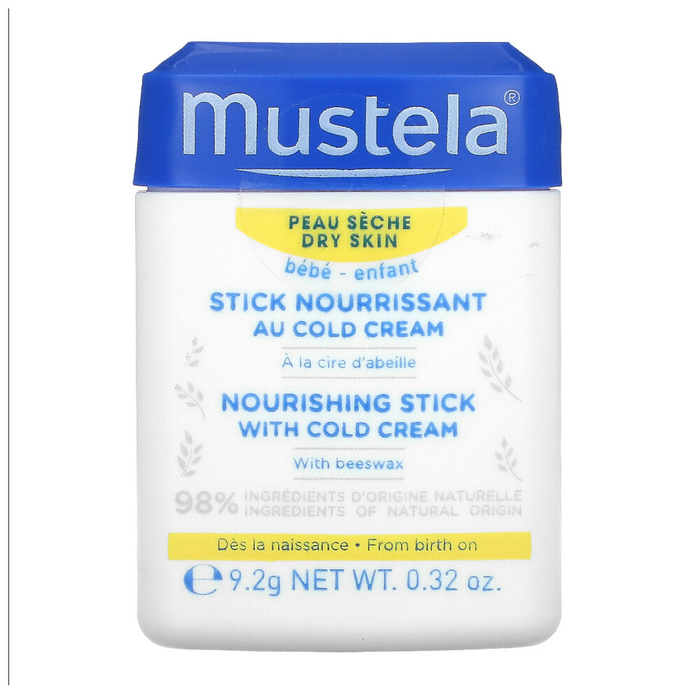 Mustela, Baby, Nourishing Stick with Cold Cream, 0.32 oz (9.2 g)