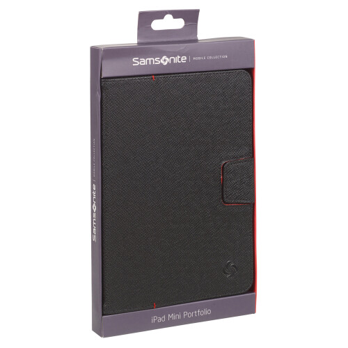 Samsonite (I Pad 2, 3 & 4 (Mobile Coll..), Black (Cowhide Leather)) Samsonite Ipad Mini Protector Case Magnetic Stand