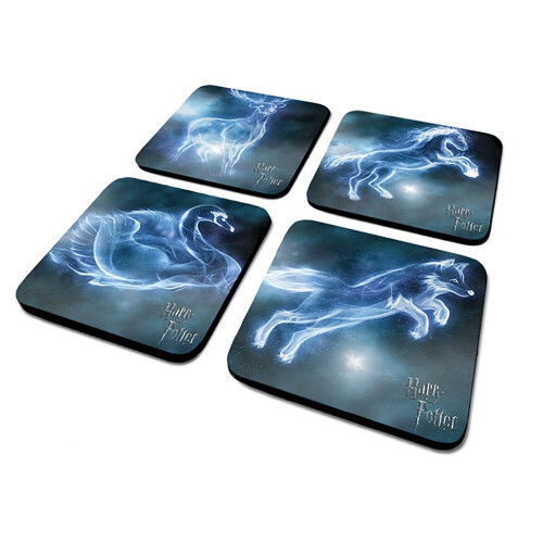 Harry Potter Harry Potter Patronus Coaster Set
