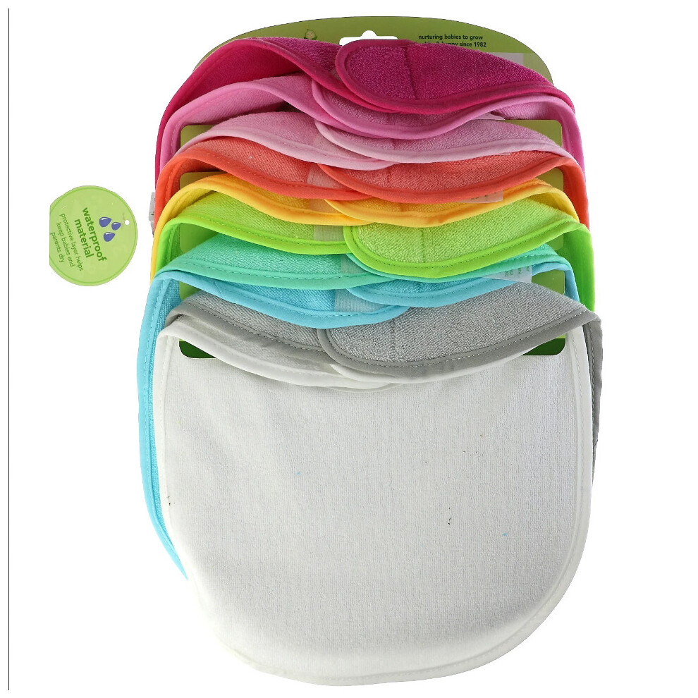 Sprouts, Stay-Dry Bibs, 3-12 Months, Variety, 10 Pack Green Green Sprouts