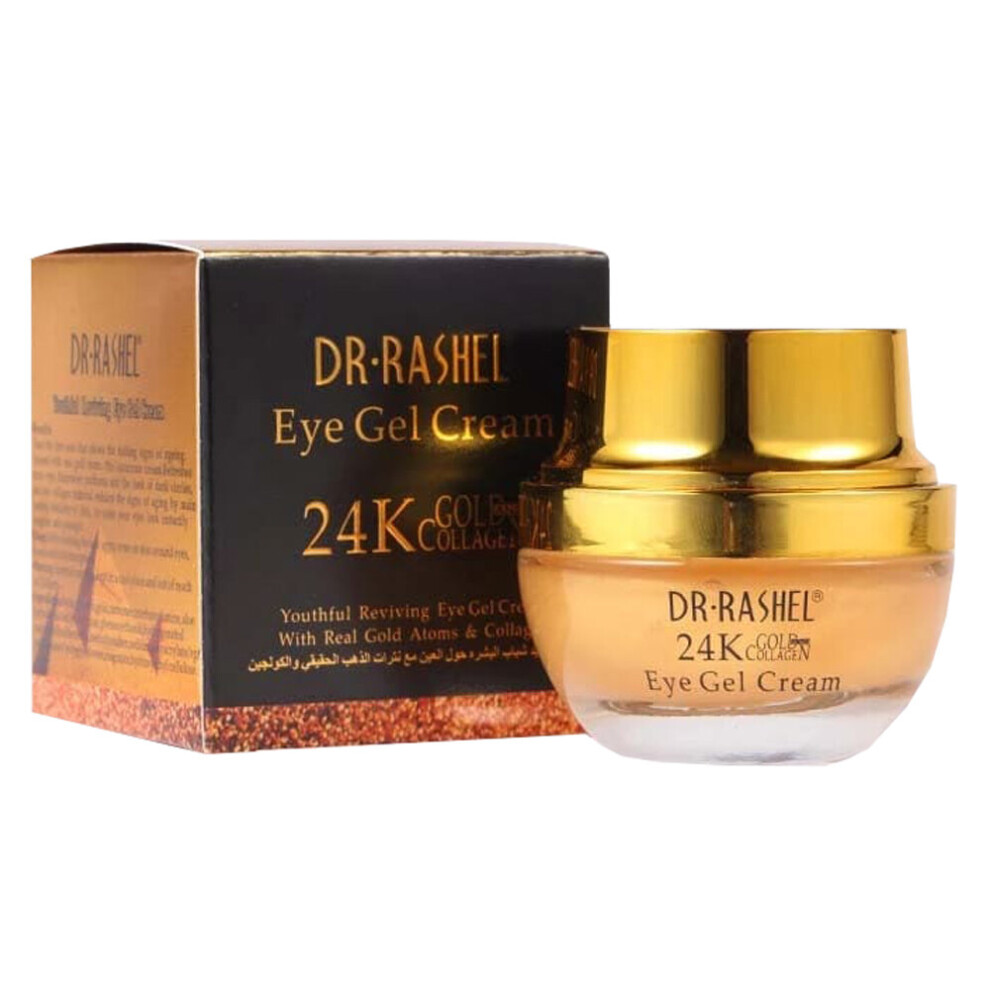 Gold/Cream Dr Rashel 24K Collagen Youthful Reviving Eye Gel