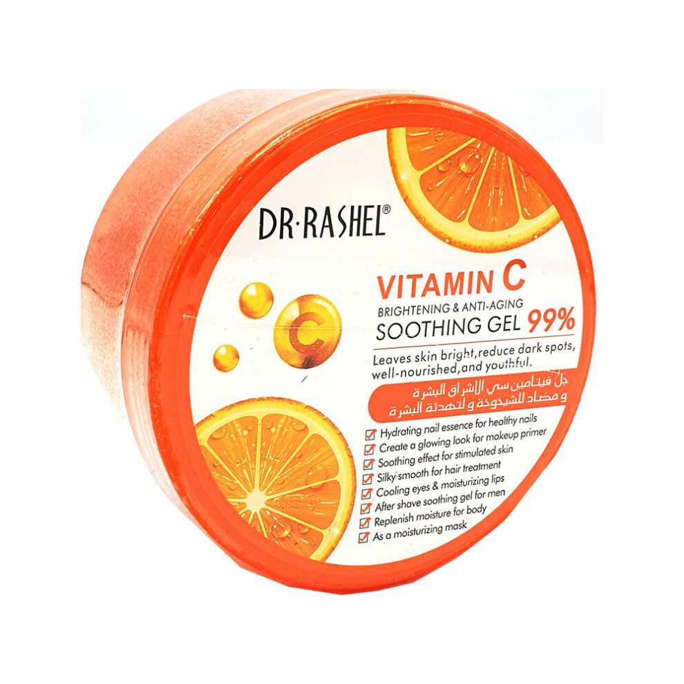 Dr Rashel Vitamin C Brightening & Anti Aging Soothing Gel VC 300g - UAE_DRSHL_1516